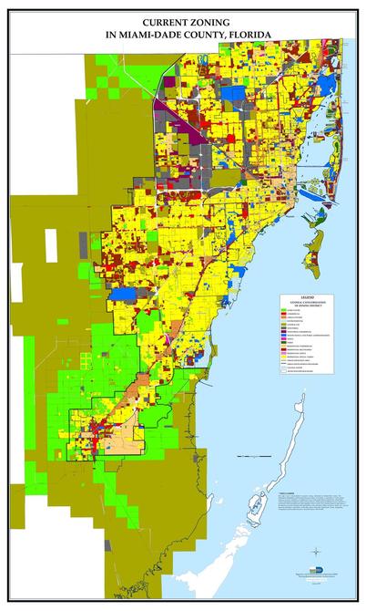 miami dade county zip code map 2019 Miami Area Commercial Property Zoning Information And Resources miami dade county zip code map 2019